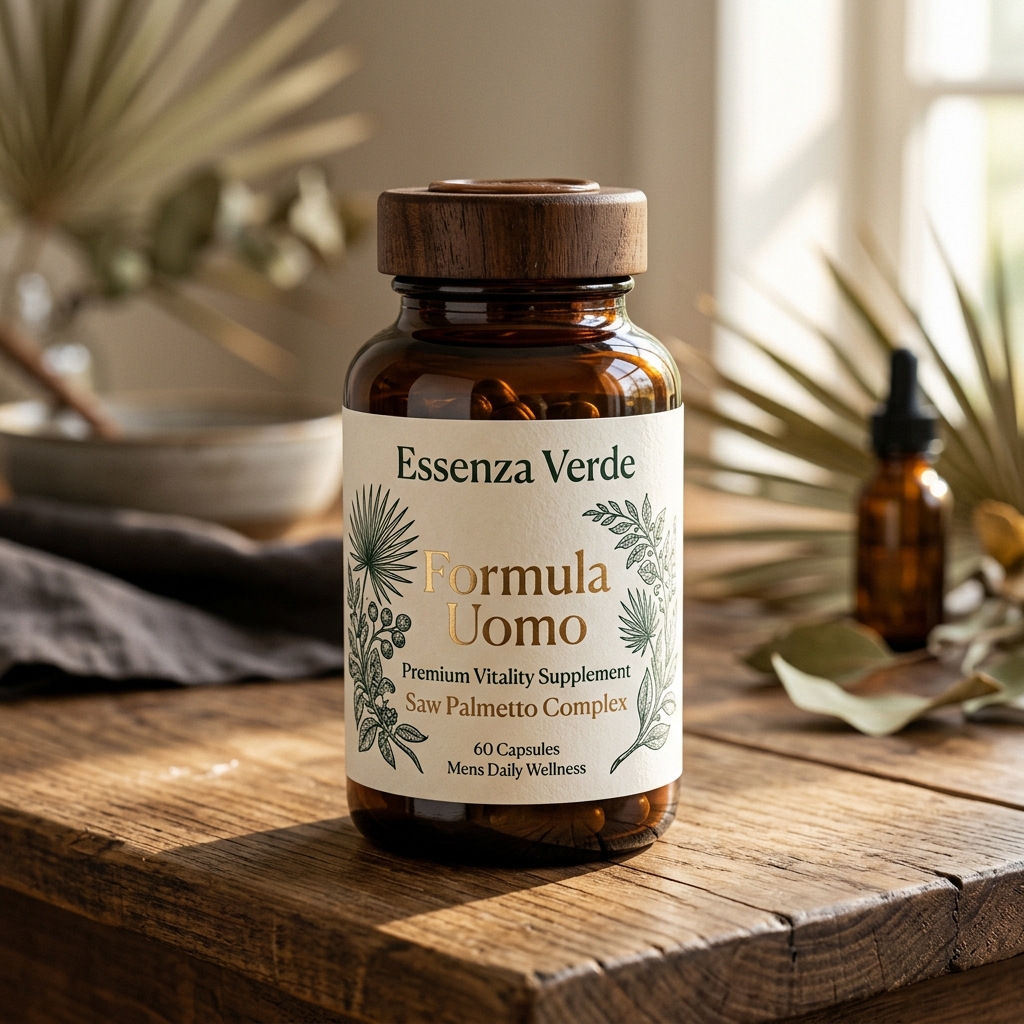 Essenza Verde Formula Uomo - Flacone integratore botanico