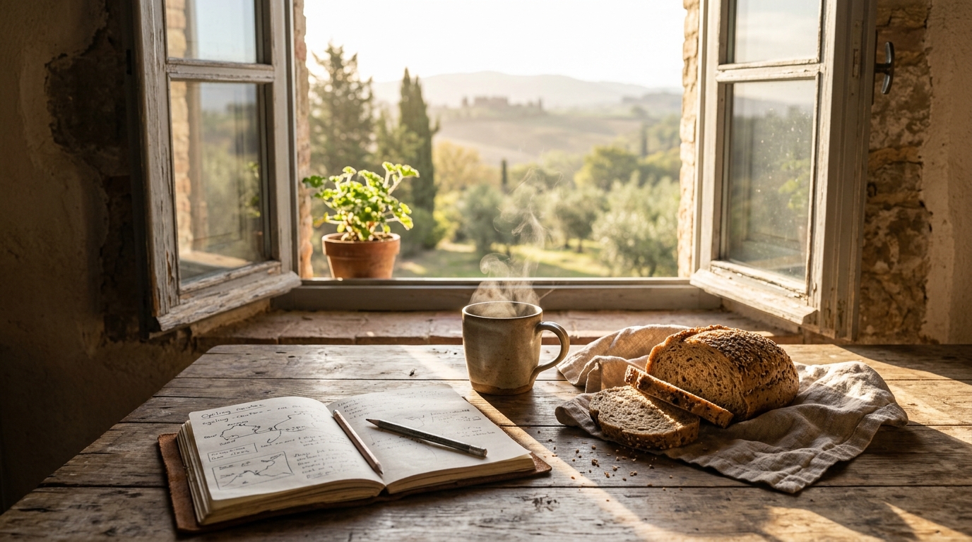 Tavola della colazione mattutina